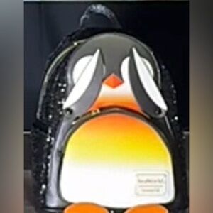Penguin Sequin Mini Backpack